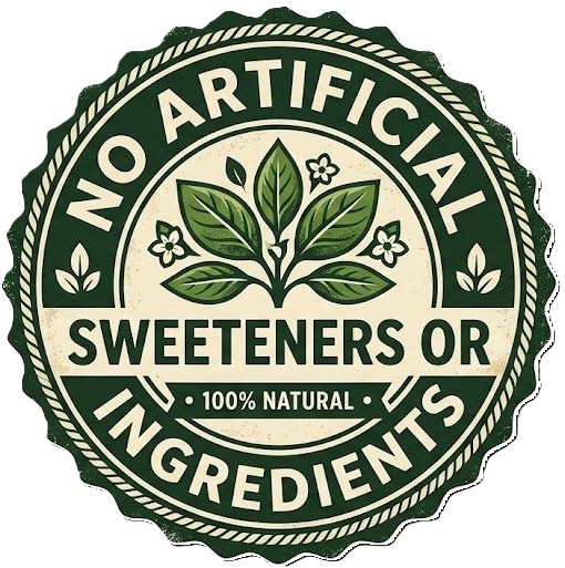 No Artificial Sweeteners or Ingredients